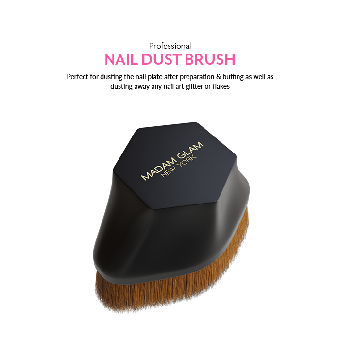 Professional Nail Dust Brush by Madam Glam