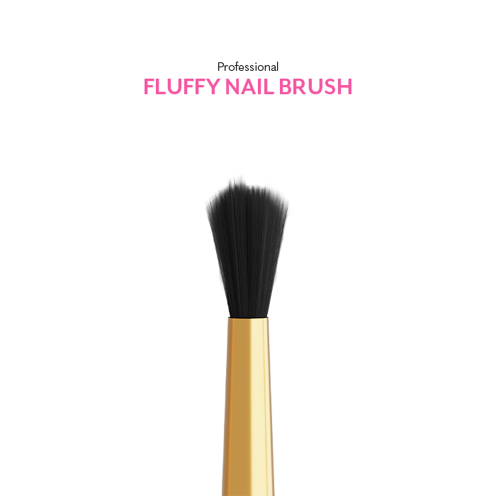 Professional Fluffy Nail Brush by Madam Glam