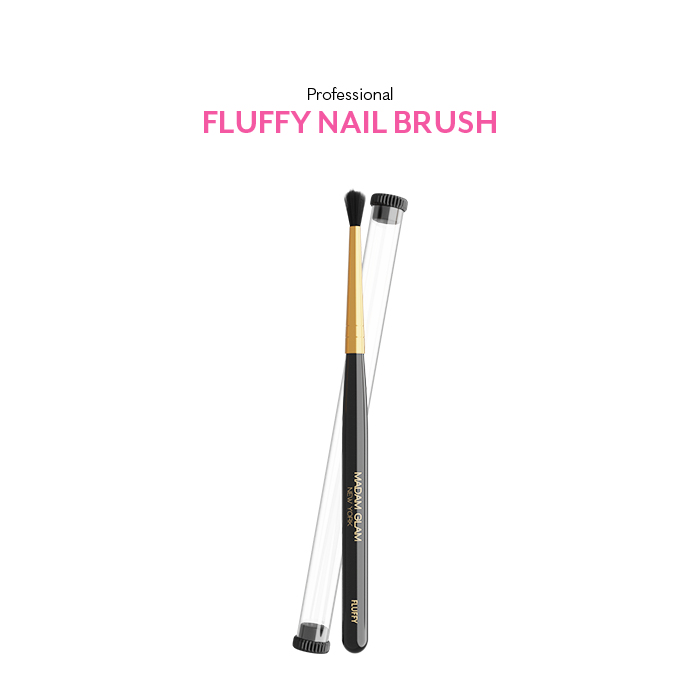 Professional Fluffy Nail Brush by Madam Glam