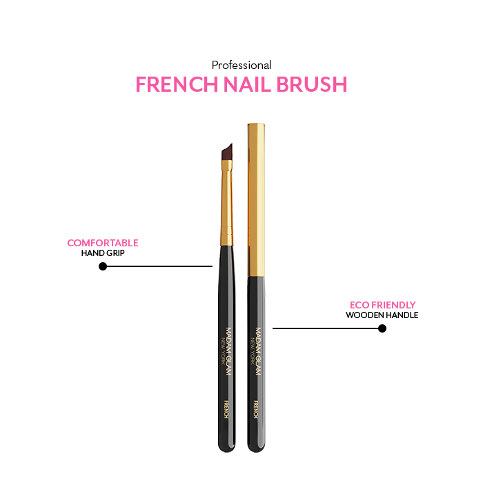 Professional French Nail Brush by Madam Glam