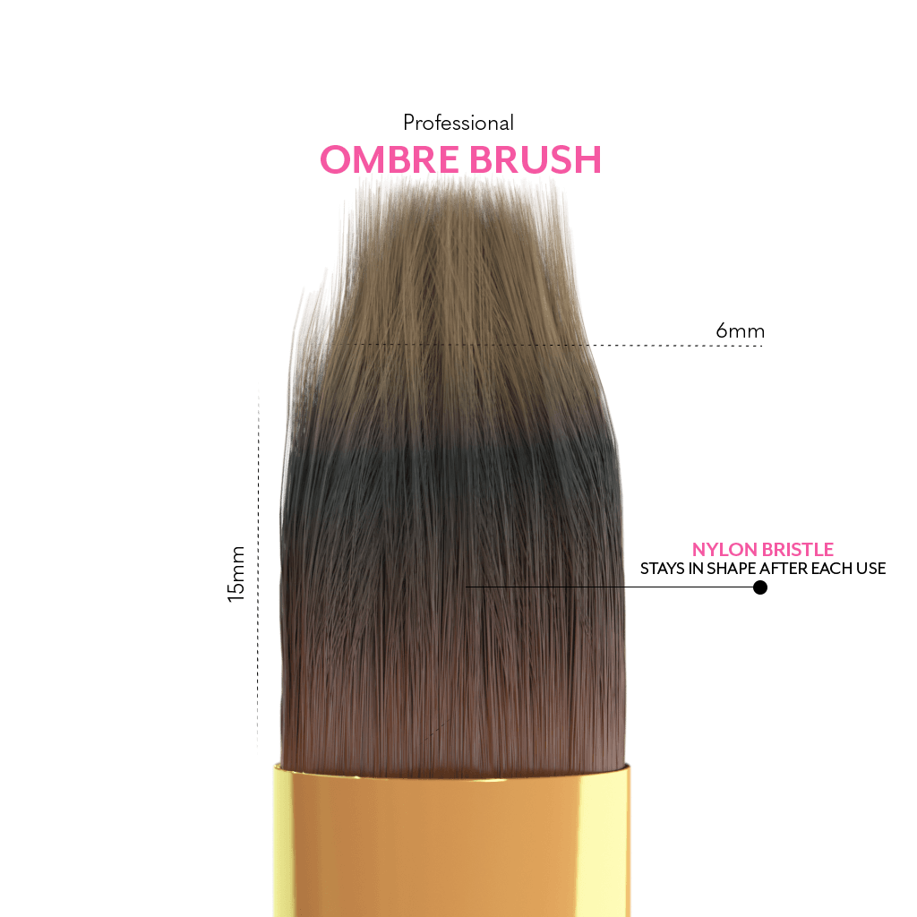 Professional Gel Ombre Nail Brush by Madam Glam