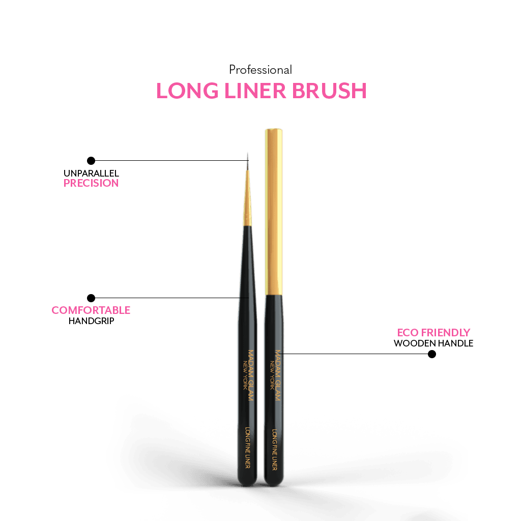 Professional Long Fine Liner Nail Brush by Madam Glam