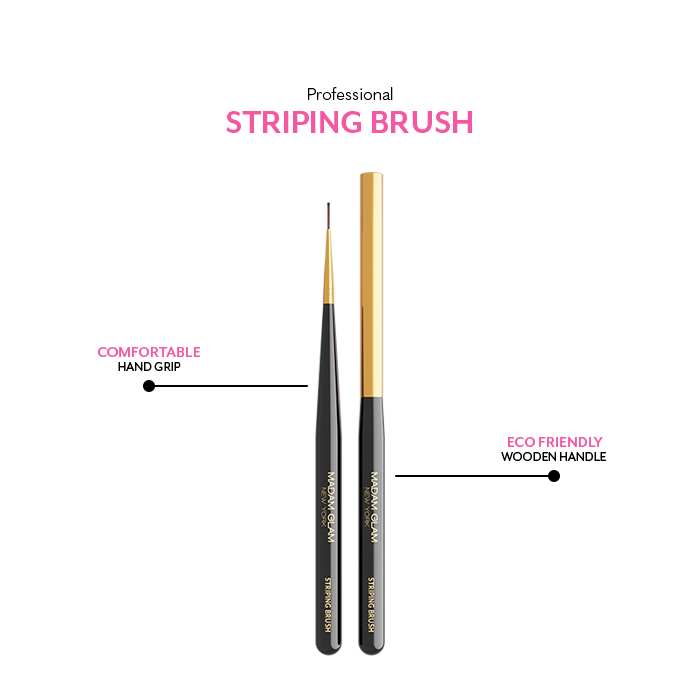 Professional Striping Nail Brush by Madam Glam