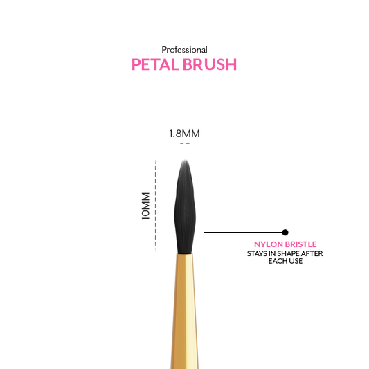 Professional Petal Nail Brush by Madam Glam