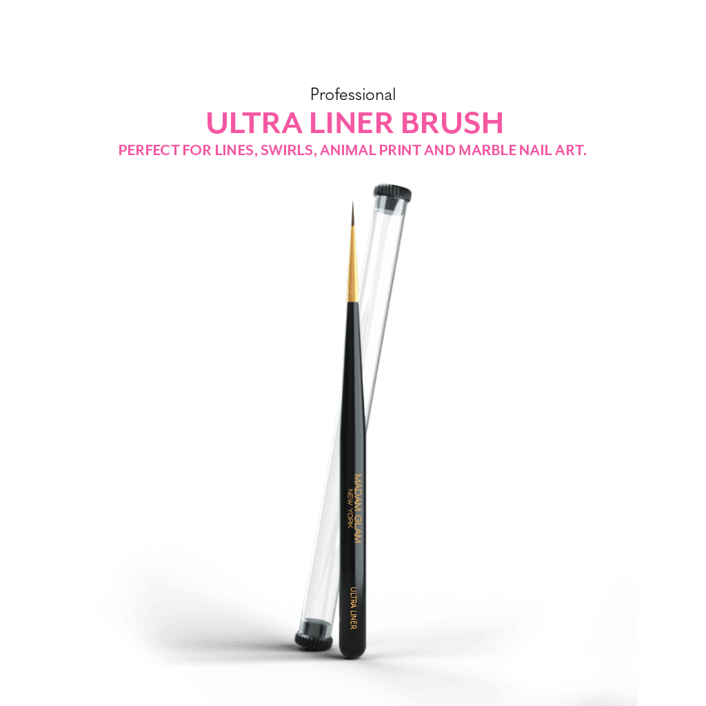 Professional Ultra Liner Nail Brush by Madam Glam
