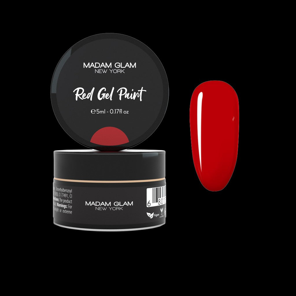 Red Gel Paint by Madam Glam