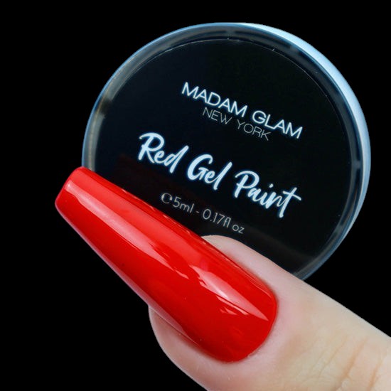 Red Gel Paint by Madam Glam