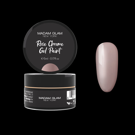Rose Chrome Gel Paint by Madam Glam