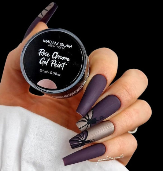 Rose Chrome Gel Paint by Madam Glam