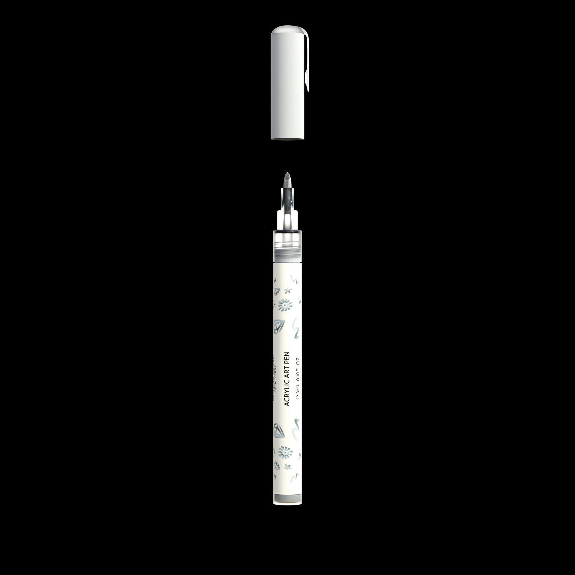 Silver Art Pen by Madam Glam