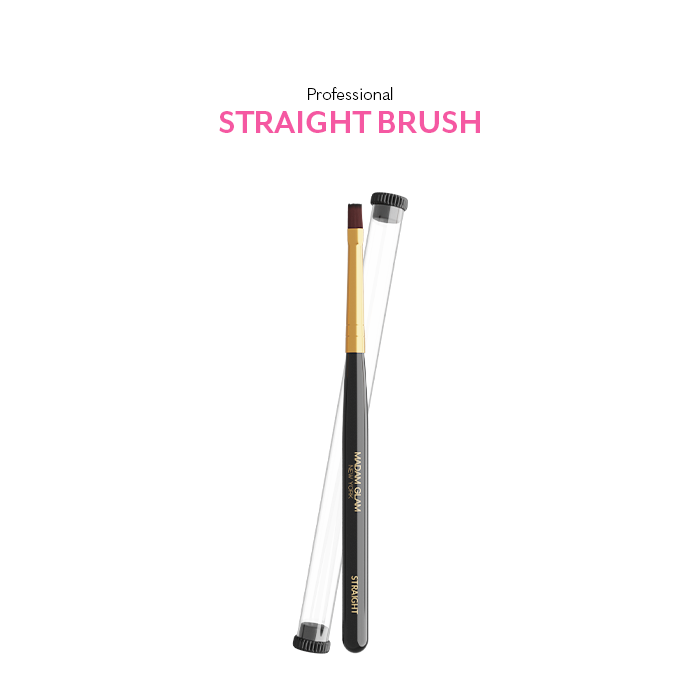 Professional Straight Nail Brush by Madam Glam