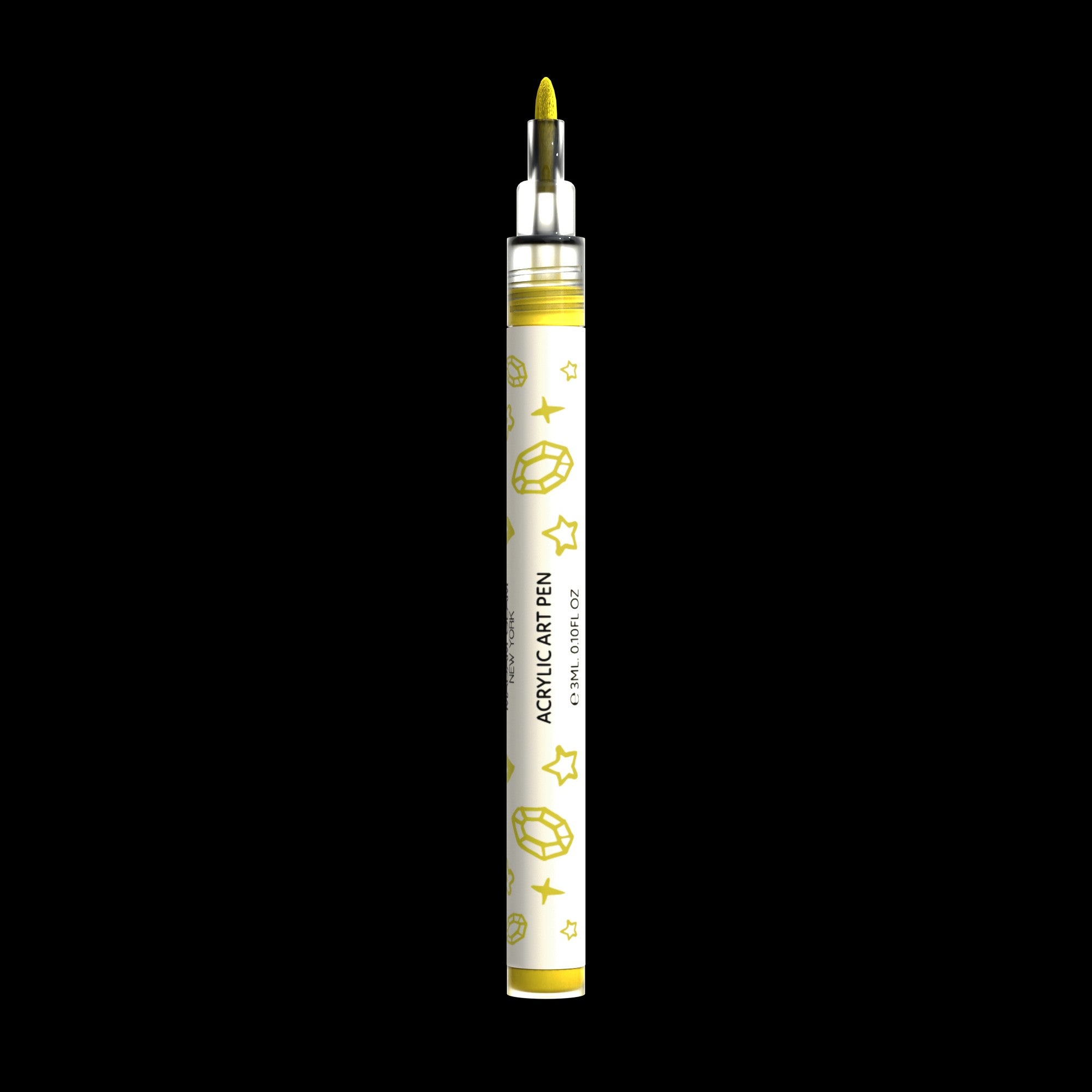Yellow Art Pen by Madam Glam