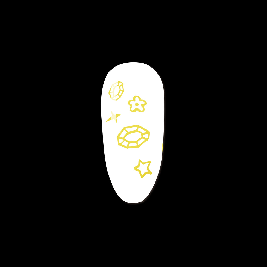 Yellow Art Pen by Madam Glam