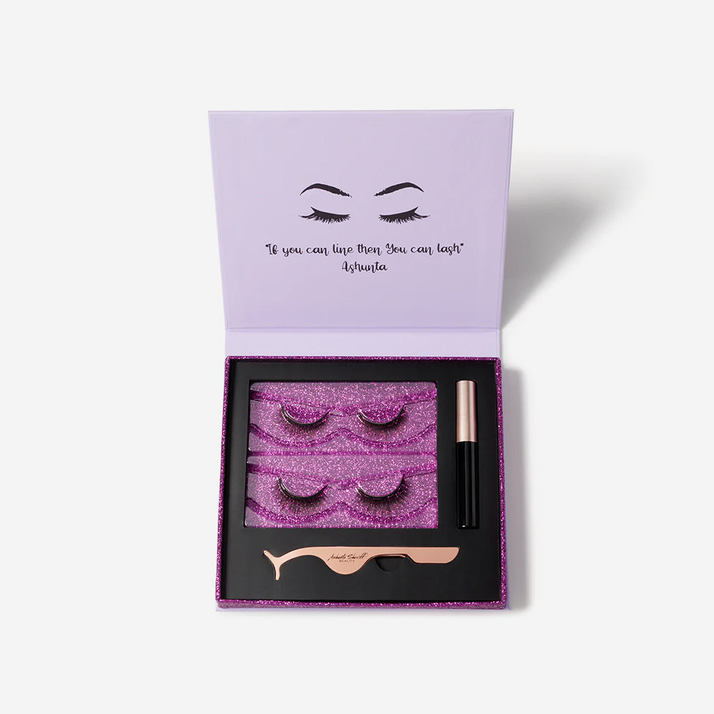 Ashunta Sheriff Beauty MagnetiEYES™ Foxy Browns Luxury Lash Set by Ashunta Sheriff Beauty