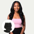 Malaysian Body Wave 4x4 Transparent Lace Human Hair Closure by Private Label