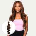Medium Brown Body Wave 100% Human Hair Bundles by Private Label