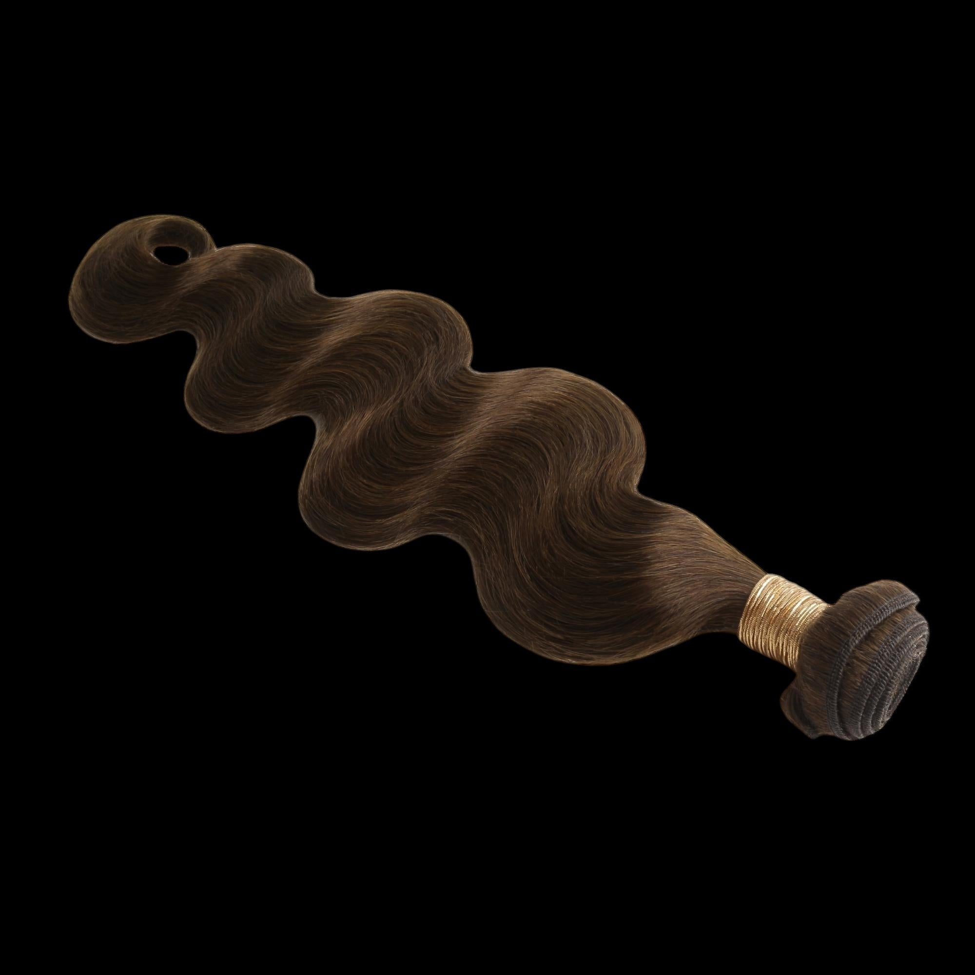 Medium Brown Body Wave 100% Human Hair Bundles by Private Label