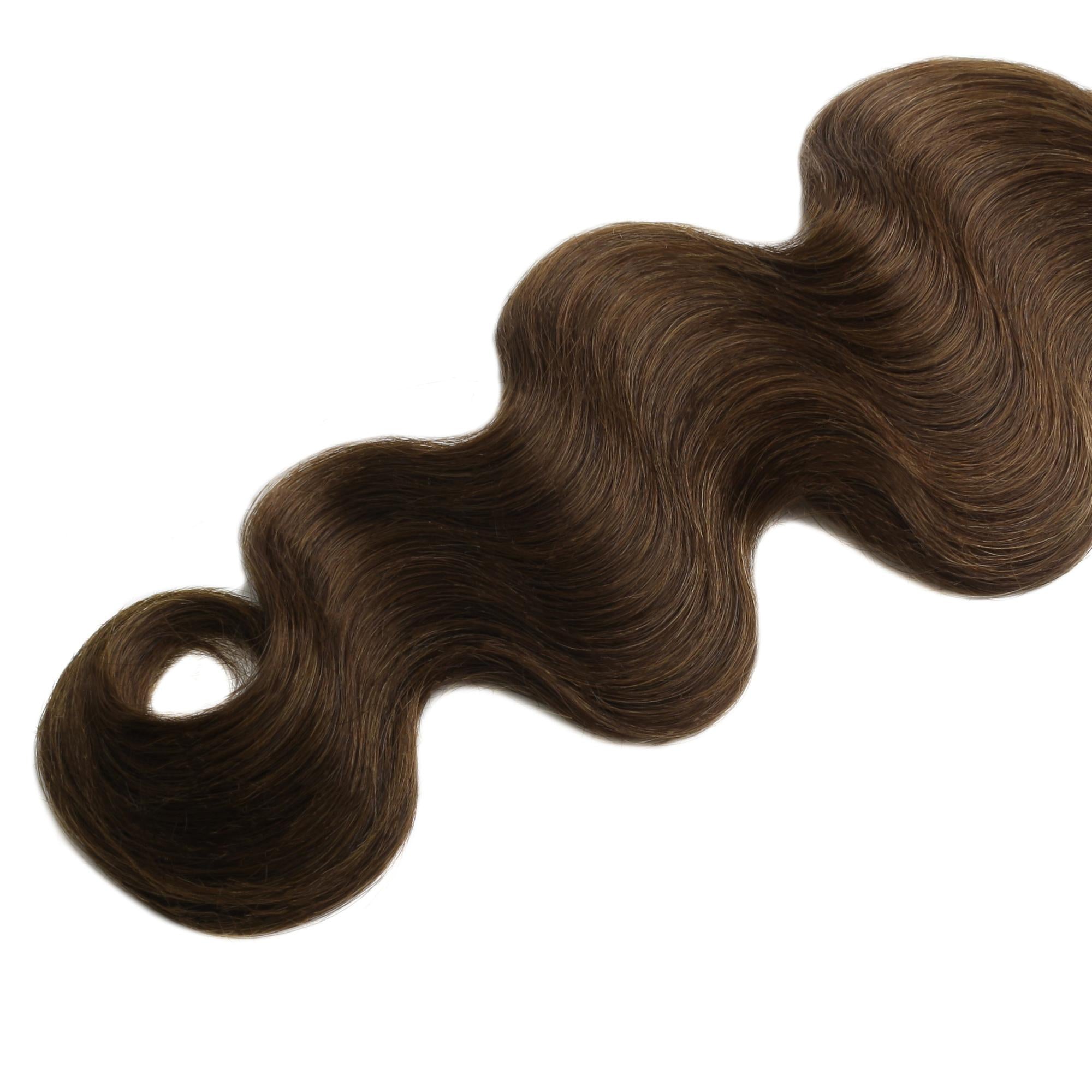 Medium Brown Body Wave 100% Human Hair Bundles by Private Label