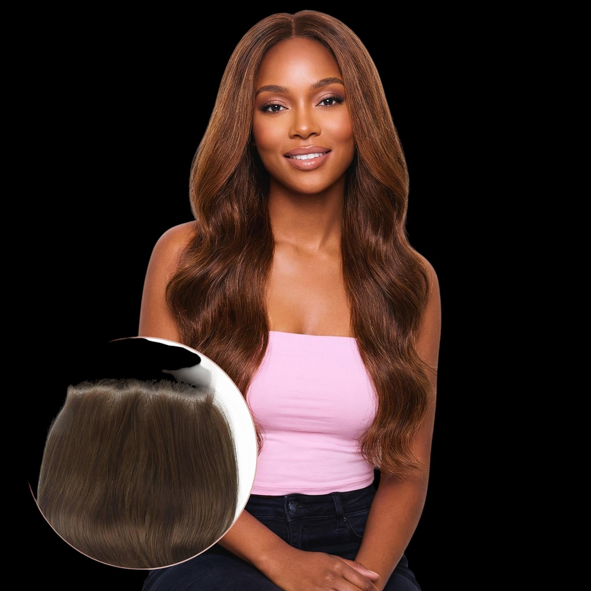 Medium Brown Body Wave 5x5 HD Lace Human Hair Closure by Private Label