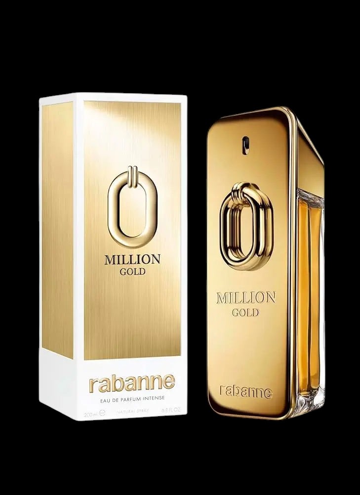 Million Gold Intense By Paco Rabanne For Men 6.8oz EDP Spray by perfumesandrea