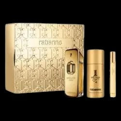 Million Gold Intense By Paco Rabanne For Men (3pc Gift Set) by perfumesandrea