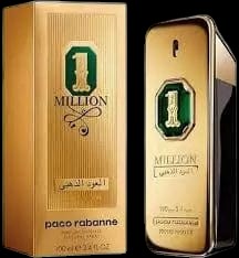Million Gold Oud By Paco Rabanne For Men 3.4 EDP Spray by perfumesandrea