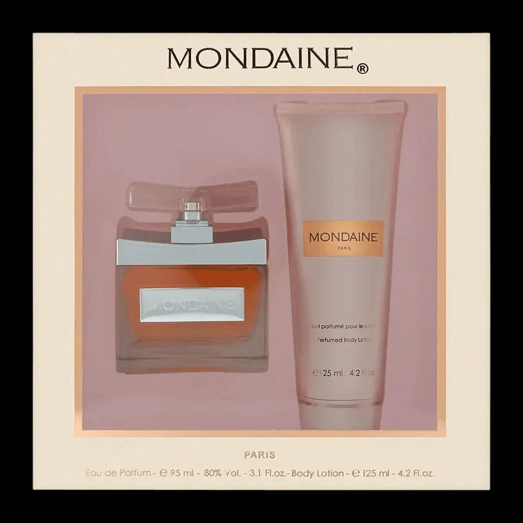 Mondaine By Paris Bleu For Women 2Pcs Set EDP Spray by perfumesandrea