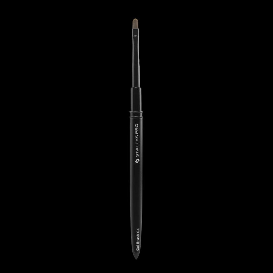 Brush For Gel EXPERT Width 4 mm/ Length 7 mm NBE-04 -STALEKS by kvadrat store