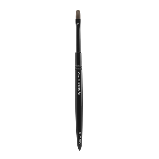 Brush For Gel EXPERT Width 6 mm/ Length 11 mm NBE-06 - STALEKS