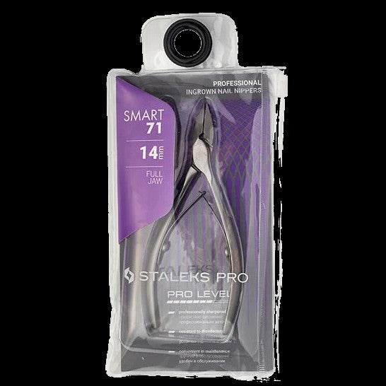 STALEKS Pro Smart 71 Professional Nippers Ingrown Toenails 14 mm Ns-71-14 by kvadrat store
