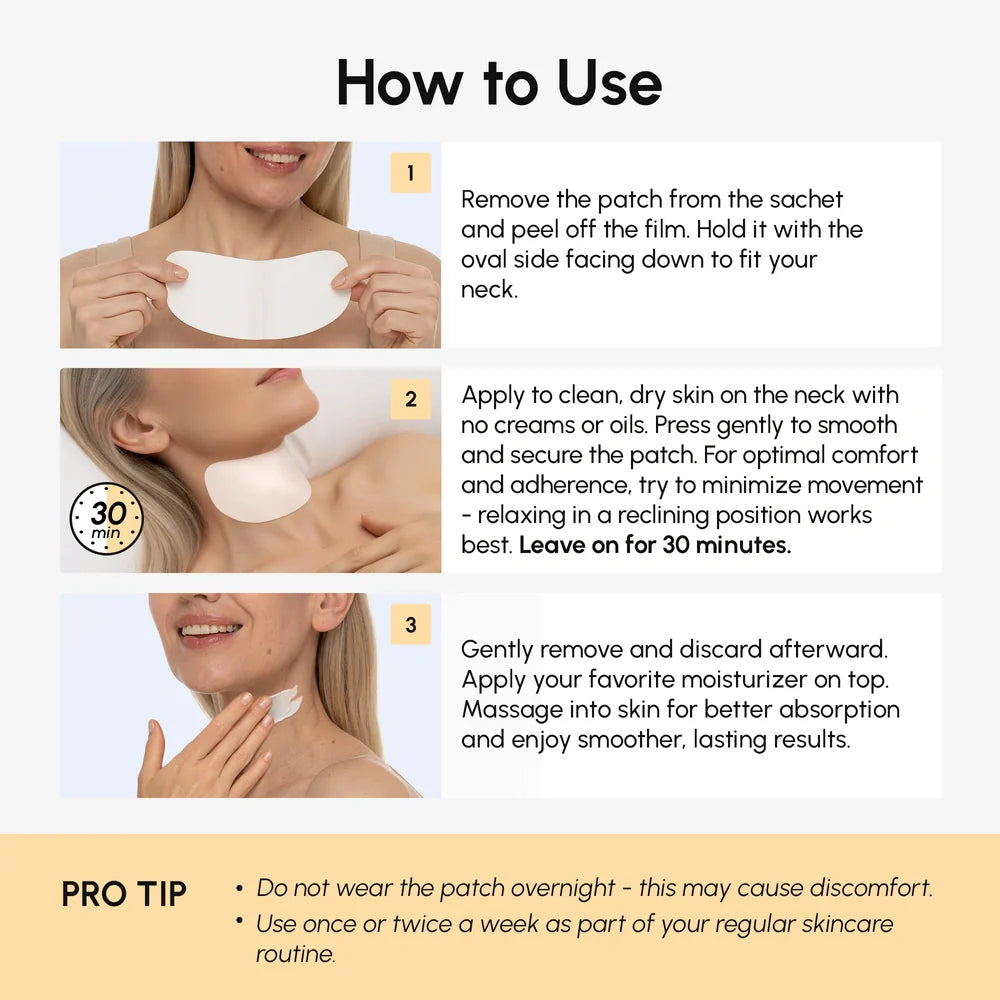 Lifting Neck Wrinkle Patches by Maree