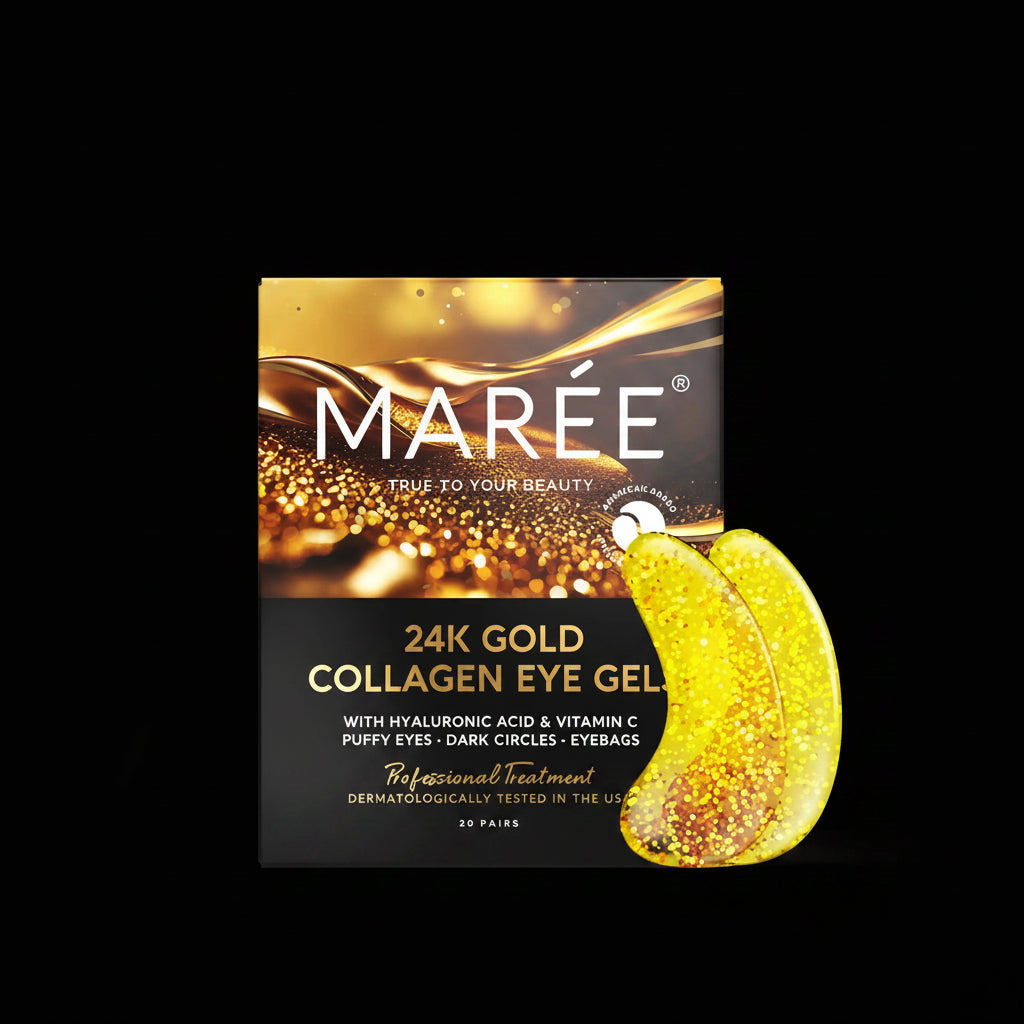 24K Gold Anti-Aging Eye Patches by Maree