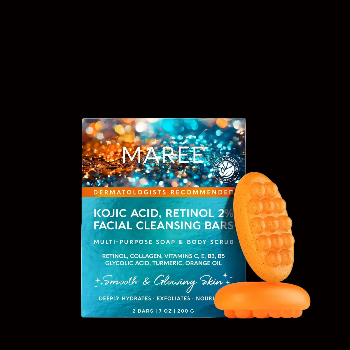 Turmeric Kojic Soap & Scrub by Maree