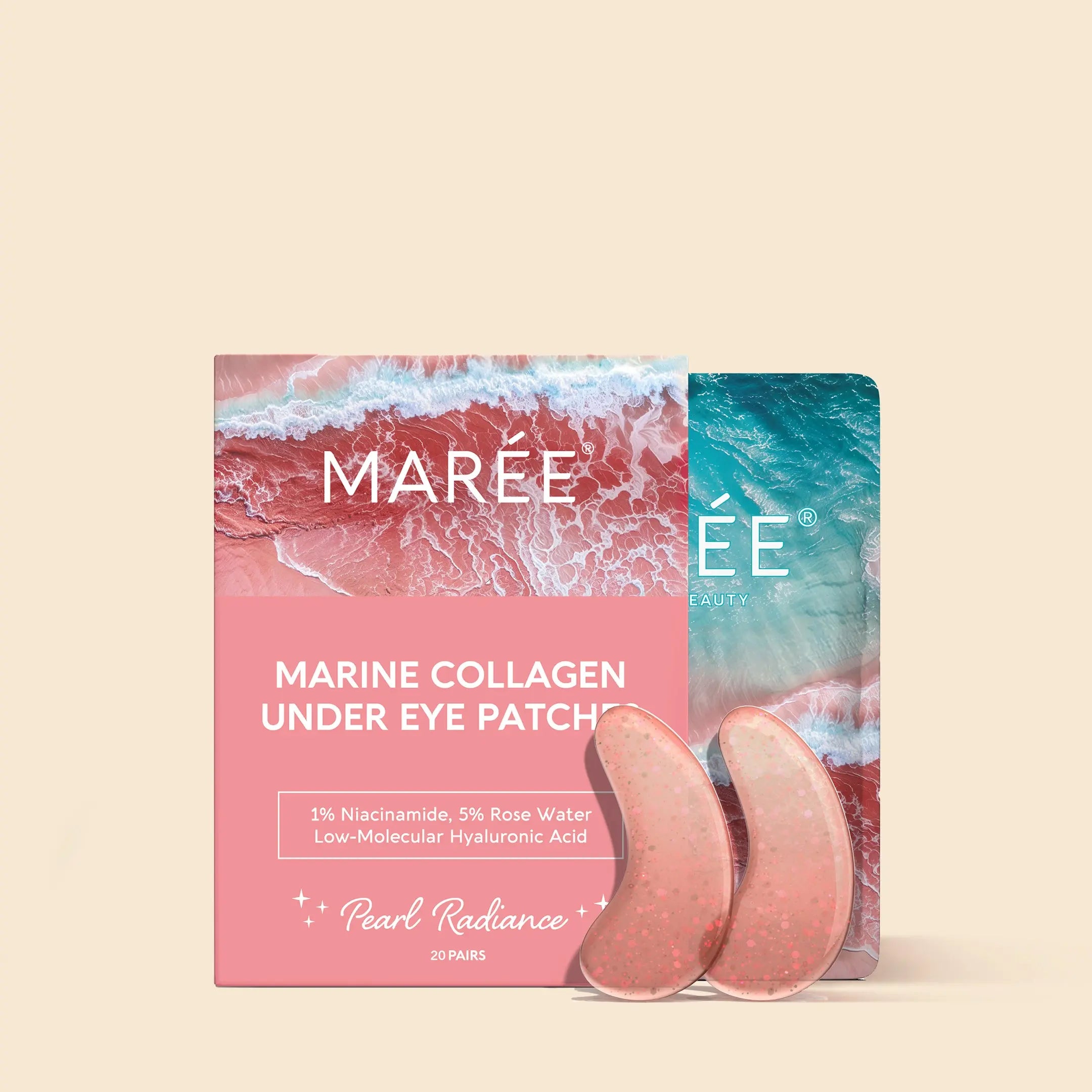 Pink Eye Patches for Puffy Eyes by Maree