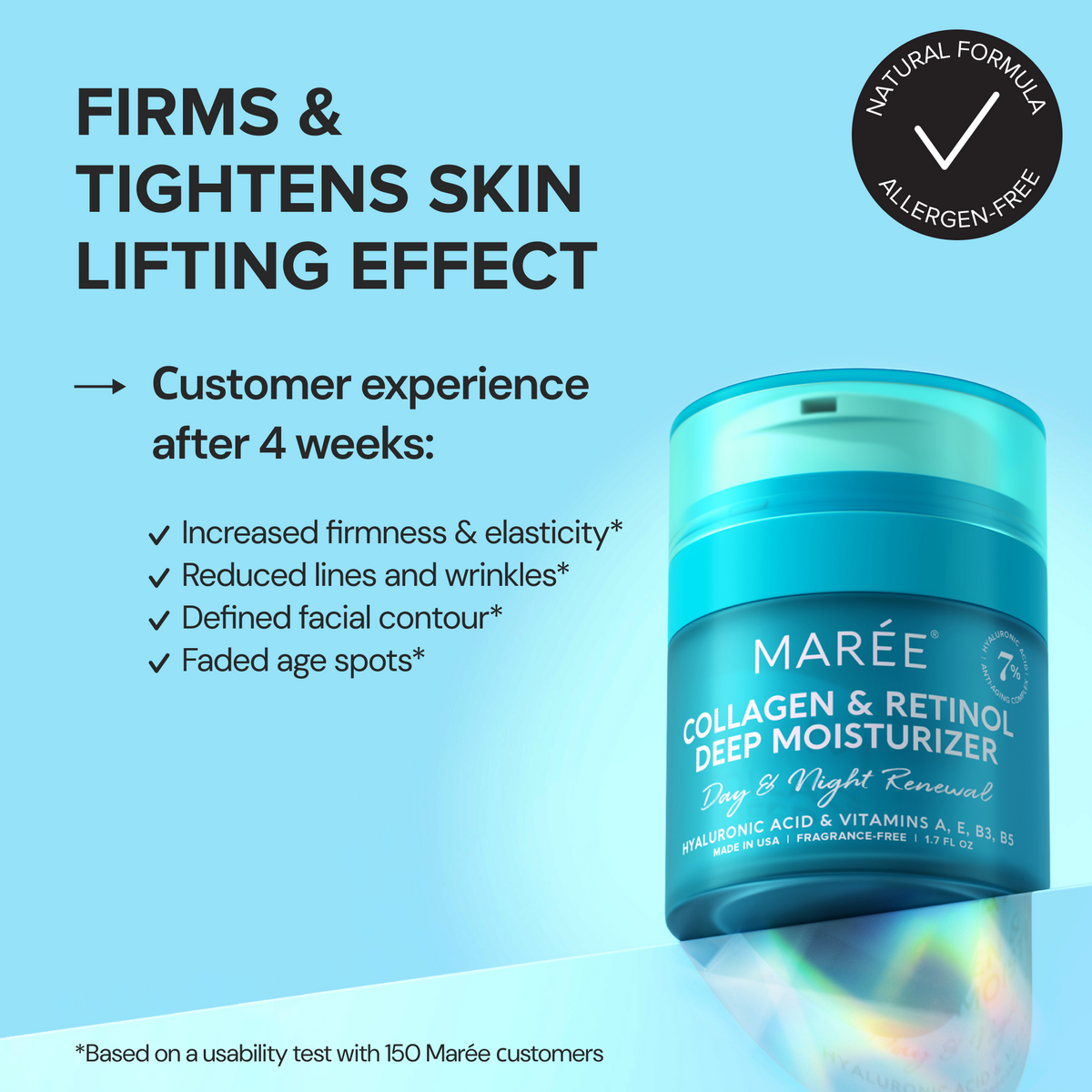 Retinol & Collagen Anti-Age Cream by Maree