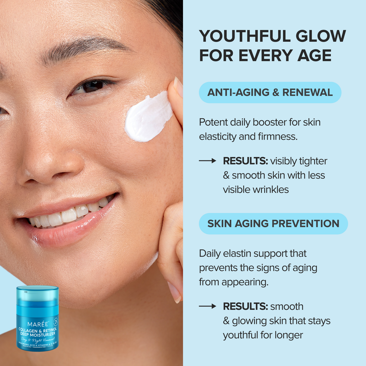 Retinol & Collagen Anti-Age Cream by Maree