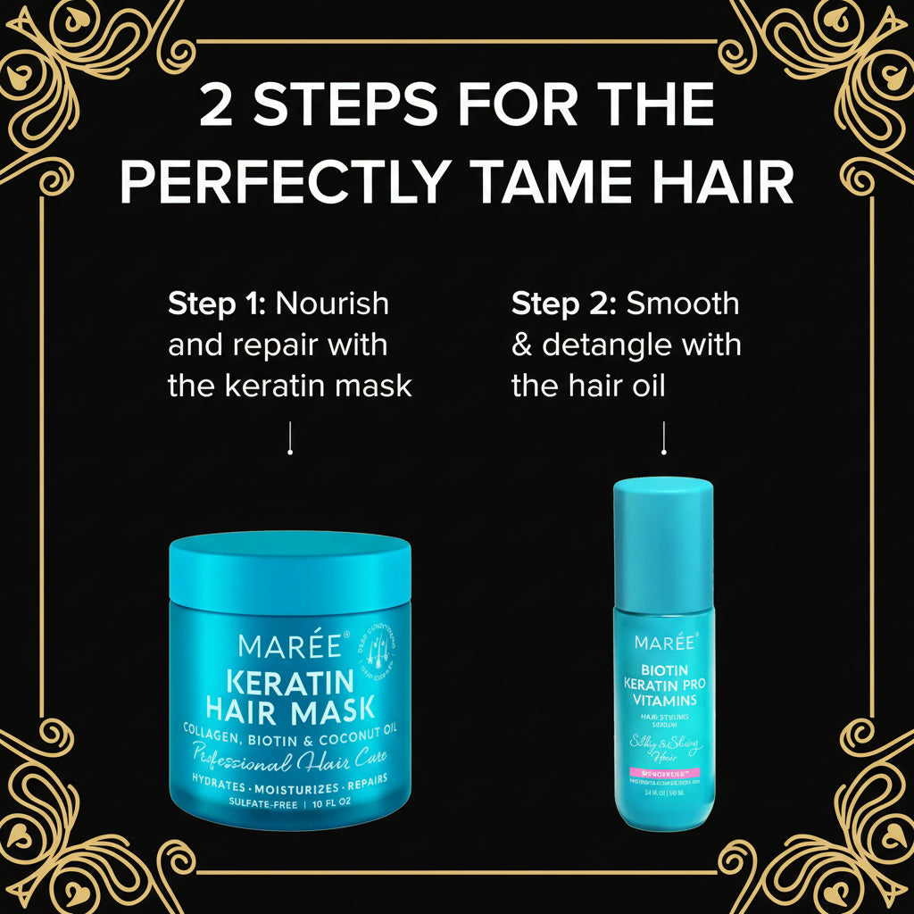 Keratin Mask for Damaged Hair by Maree