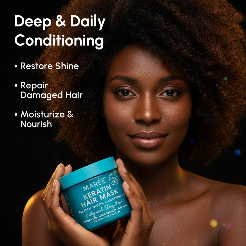 Keratin Mask for Damaged Hair by Maree