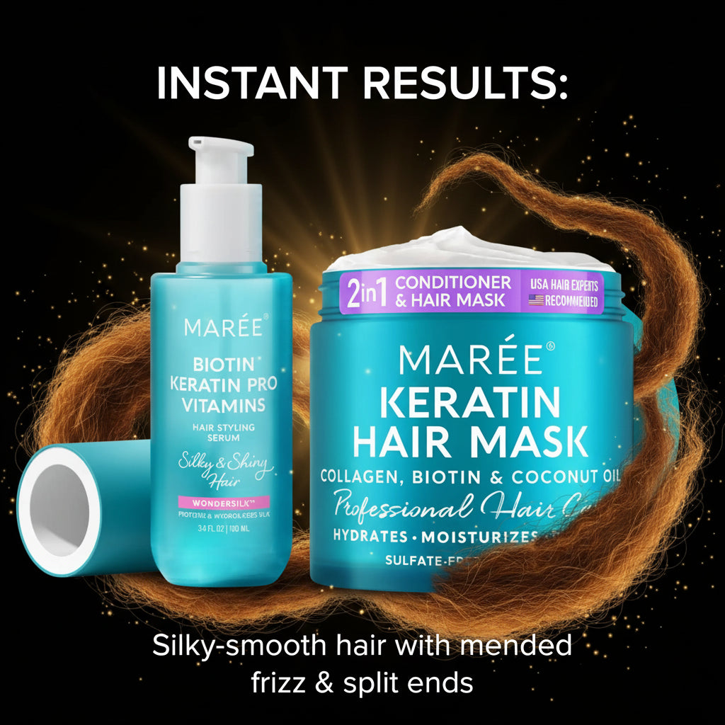 Keratin Mask for Damaged Hair by Maree
