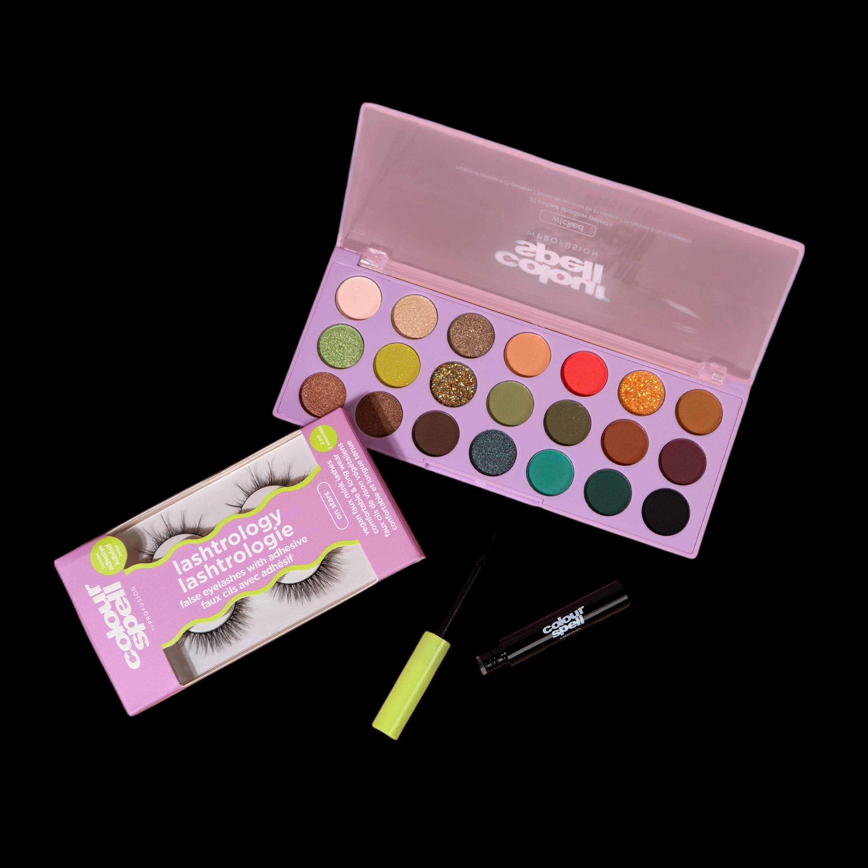 Fearlessly Bold Collection- Eyeliner, Lashes & Shadows by ColourSpell
