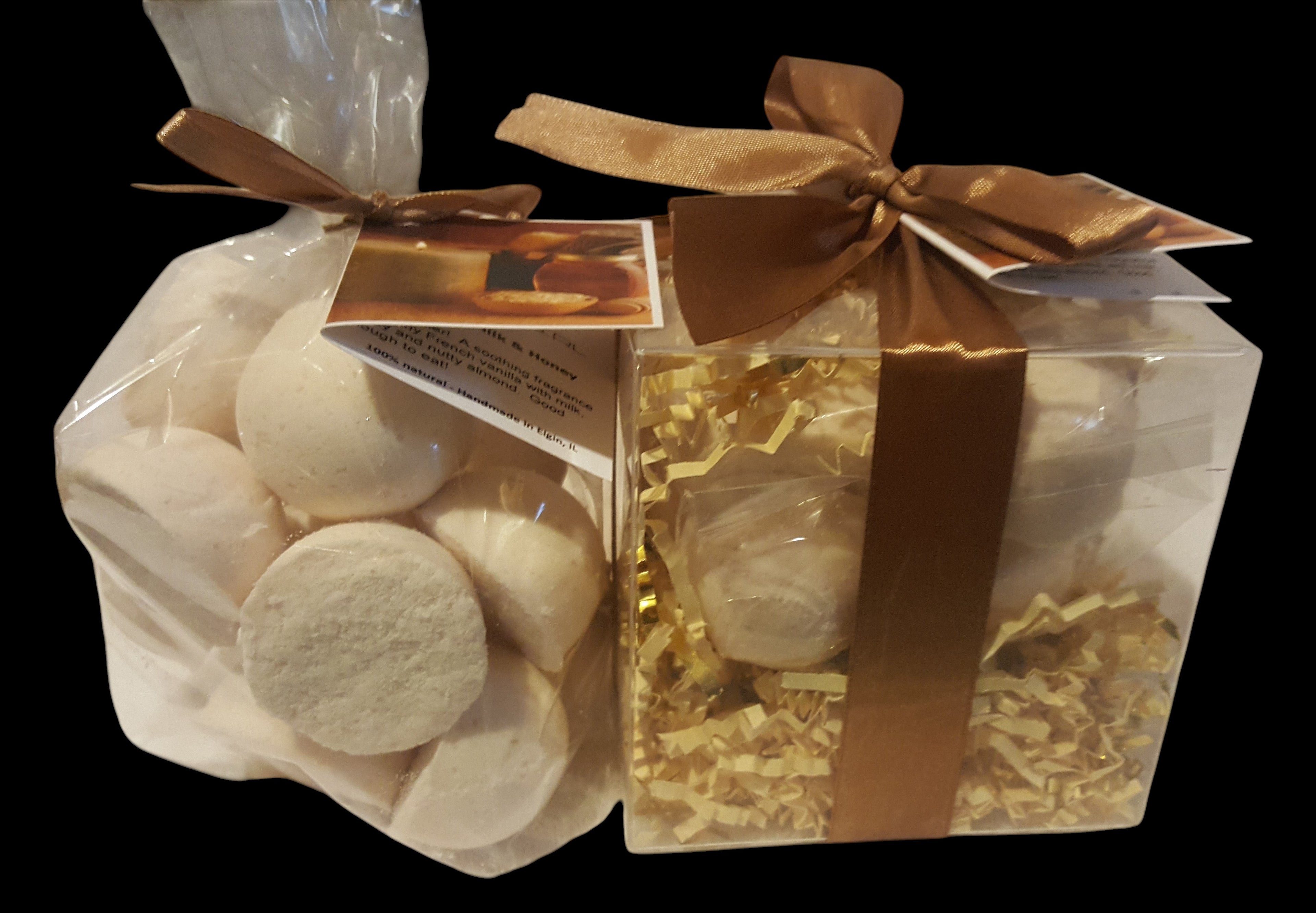 Oatmeal, Milk & Honey 14-pack Bath Bomb Gift Set by Spa Pure