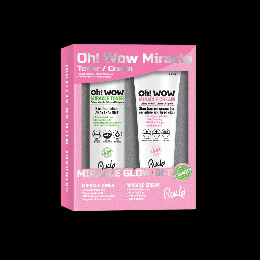 RUDE Oh Wow! Miracle Miracle Glow Set by VYSN