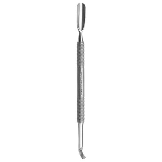 STALEKS PRO EXPERT CUTICLE PUSHER (ROUNDED PUSHER AND BENT BLADE) PE-30/4.2- STALEKS™ by kvadrat store