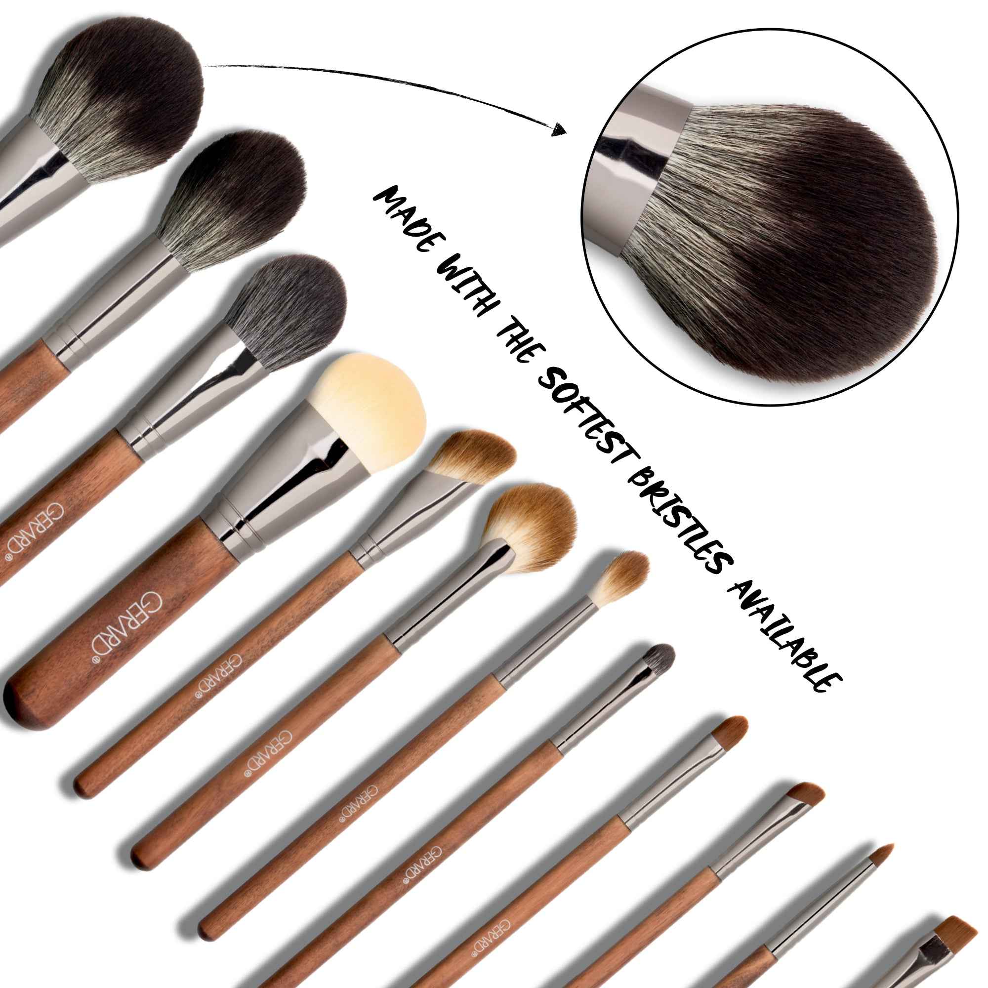 PRO FULL FACE BRUSH SERIES SET by Gerard Cosmetics
