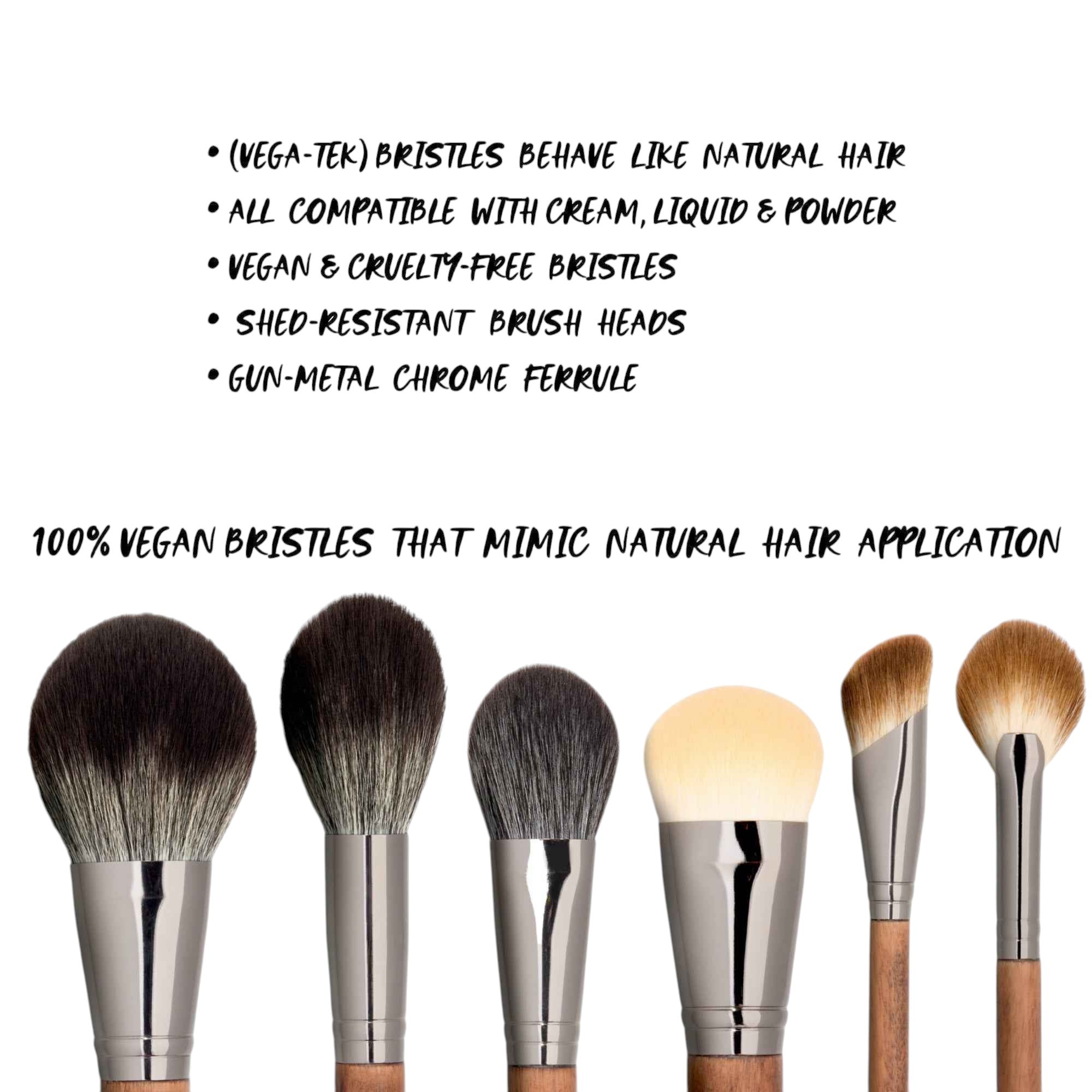 PRO FULL FACE BRUSH SERIES SET by Gerard Cosmetics