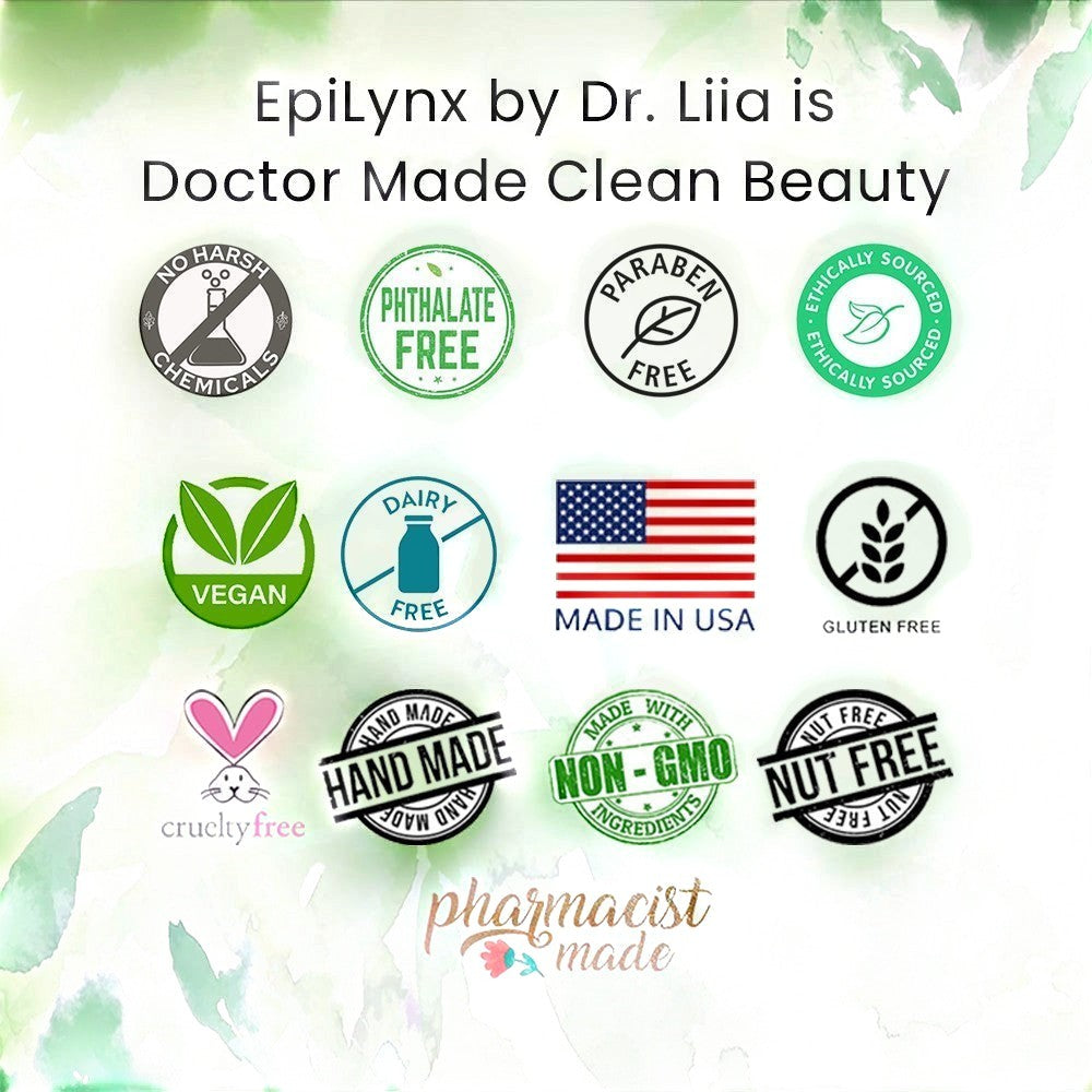Brightening Vitamin C Glow Serum for Sensitive & Dry Skin – Vegan, Gluten-Free, Anti-Aging, Fragrance-Free by EpiLynx