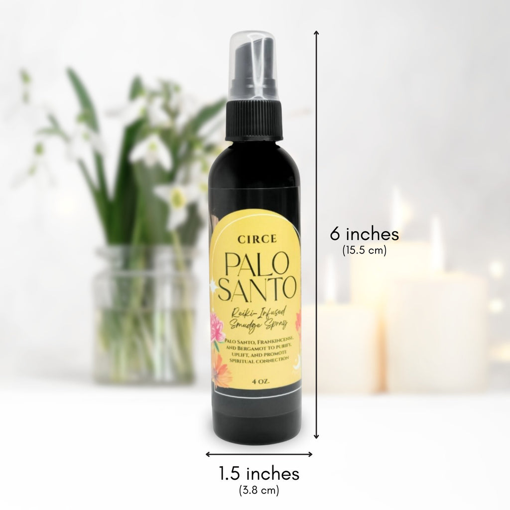 Palo Santo Cleansing Spray — Spiritual Energy Clearing Mist by Circe Boutique