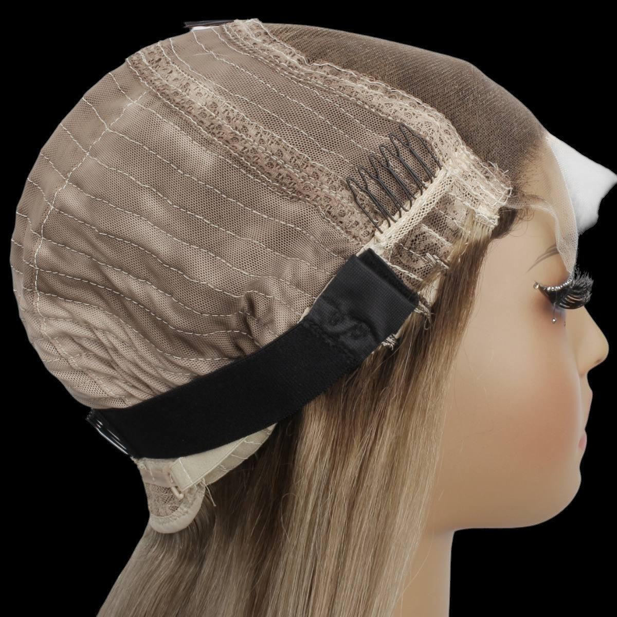 Penelope Glueless 5x5 HD Lace Professionally Colored 100% Human Hair Closure Wig by Private Label