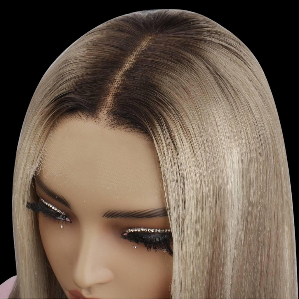 Penelope Glueless 5x5 HD Lace Professionally Colored 100% Human Hair Closure Wig by Private Label