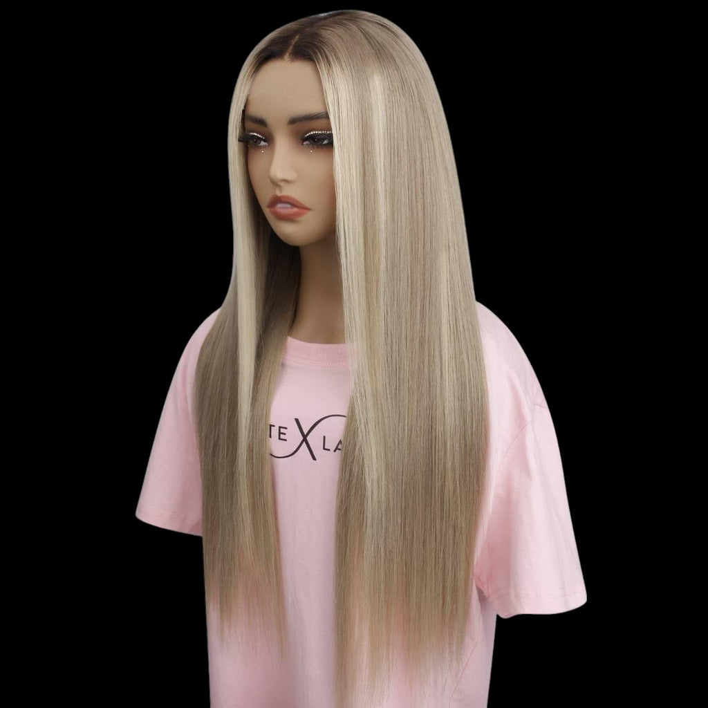 Penelope Glueless 5x5 HD Lace Professionally Colored 100% Human Hair Closure Wig by Private Label